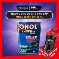 Nhớt Động Cơ Ô Tô Cao Cấp ONOL SAE Ester 5W-30 1 Lít FULLY SYNTHETIC - Mvn Auto