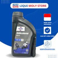Nhớt Fuchs Silkolene Max 10W40 4T 1L hoặc 800ml cho xe số, côn tay