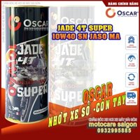 Nhớt full tổng hợp 10w40 xe số Oscar Jade 4T Super dầu nhớt xe côn tay