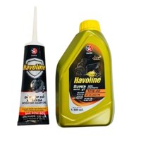 NHỚT HAVOLINE 10w40 800L - XE TAY GA(chai vàng nắp vàng) và Láp Tay Ga
