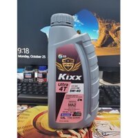 Nhớt Kixx Ultra 4T Scooter 5W40 800ml Full Tổng Hợp Cho Xe Tay Ga