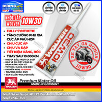 Nhớt láp Wolver 10w30 Fully Synthetic, Nhớt hộp số xe tay ga Wolver Gear Oil 10W30 120ml Nhập khẩu Đức - DƯƠNG AUTO 31