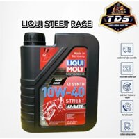 Nhớt Liqui Moly Street Race 4T 10W40 Nhớt tổng hợp cao cấp cho xe số, côn tay dầu nhớt dầu