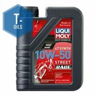 Nhớt Liqui Moly Street Race 10w50 xe côn tay PKL