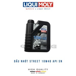 Nhớt mô tô cao cấp Liqui Moly 10W-40 4T Street 1521 1 lít
