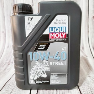 Nhớt mô tô cao cấp Liqui Moly 10W-40 4T Street 1521 1 lít