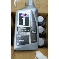 Nhớt Mobil 1 0W40 dành cho xe ga, xe ô tô - MOBIL0W40
