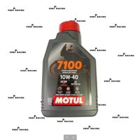 Nhớt Motul 7100 10W40 100% tổng hợp dành cho xe SỐ
