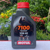 Nhớt Motul 7100 10w40 1L Full Tổng Hợp Cap Cấp Công Nghệ Ester Cho Xe Số, Côn Tay, PKL