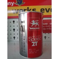 NHỚT NHẬP KHẨU CAO CẤP WOLVER 2T SPEED 1L DÀNH CHO XE 2 THÌ (MADE IN GEMANY)