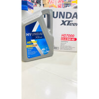 Nhớt ô tô Máy Dầu - Can 6L Huyndai Xteer HD7000(Tặng móc khoá)