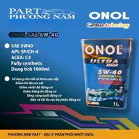 NHỚT ONOL SAE 5W-40 (XE Ô TÔ) FULLY SYNTHETIC