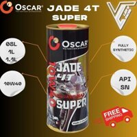 Nhớt OSCAR tay côn và xe số tổng hợp SN dung tích 0.8L 1L và 1.1L nguyên lon