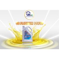 NHỚT ÔTÔ (ĐỘNG CƠ XĂNG) GBOIL - GB Platinum Motor Oil SAE 10W40, API SN