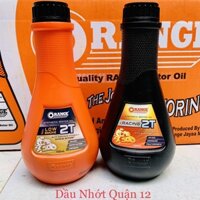 Nhớt Pha Xăng 2 Thì - 2 Stroke Qrange 2T Nhớt Thơm 700ML - Quality RANGE Motor Oil Indonesia