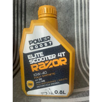 Nhớt Razor Elite Scooter 4T 10W40 800ML Tổng Hợp Dành Cho Xe Ga