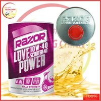 Nhớt Razor Love Scooter 4T 10W40 SN Plus Tổng hợp 100% dành cho xe ga