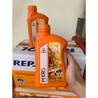 NHỚT REPSOL MXR 5 20W-50 DÀNH CHO XE SỐ, XE CÔN, XE MÔ TÔ