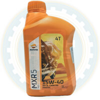 NHỚT REPSOL MXR5 15W40 1L - NHỚT GỐC KHOÁNG DÀNH CHO XE SỐ