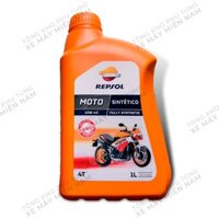 Nhớt Repsol Sintetico 10W40 xe số tổng hợp toàn phần chính hãng 1 Lít