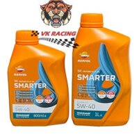 Nhớt repsol smarter scooter 5w40 0.8L 1.0L - xe tay ga