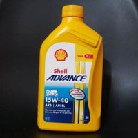 Nhớt Shell 4T AX5 15W40 SLMA 1L