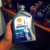 Nhớt Shell Advance 5W40 Scooter 800ml