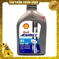 Nhớt Shell Advance Ultra 5w40 800ml Thái