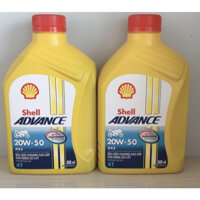 Nhớt Shell AX5 20W50 0.5L