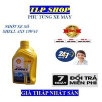 NHỚT SHELL XE SỐ AX5 15W40
