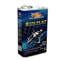 Nhớt Thơm Xe Côn Tay - Gulf Western Syn-M 4T Premium Synthetic