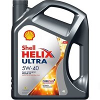 Nhớt tổng hợp 100% dành cho ô tô, xe máy nhập khẩu Shell Helix Ultra 5W40 4L, nhớt siêu chất lương, nhớt cao cấp - 6868