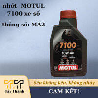 Nhớt tổng hợp cao cấp cho mô tô PKL xe máy Motul 7100 4T 10W40
