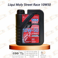 Nhớt Tổng Hợp Liqui Moly Street Race 10w50 Dành Cho Xe Số, Côn Tay, Moto PKL