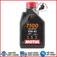 Nhớt tổng hợp Motul 7100 10W40 Ester cho xe số, côn tay
