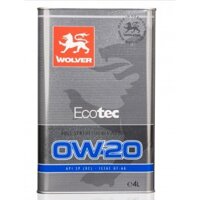 Nhớt tổng hợp Wolver Ecotec 0W-20 4L ( nhập khẩu 100% từ Đức )