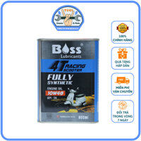 Nhớt Tổng Hợp Xe Tay Ga Boss Racing Scooter 4t 10w40 Fully Synthetic 800ml - Chính Hãng
