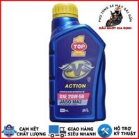 Nhớt TOP 1 20W50 mẫu mới dành cho xe số, côn tay - Nhập khẩu Indonesia