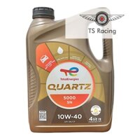 Nhớt total quartz 5000 sn 10w40 4L - xe hơi xe ô tô xe tải