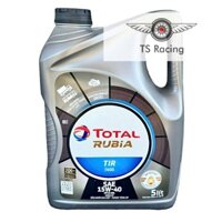 Nhớt total rubia tir 7400 15w40 5L - xe hơi xe ô tô xe tải