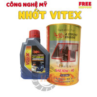 Nhớt VITEX công nghệ mỹ - xe tay ga & xe số côn tay - NPPHAE Dầu Nhớt Dầu Phụ Tùng
