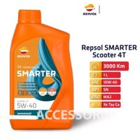 Nhớt Xe Ga Repsol Moto Scooter 4T 5W-40 Full Synthetic 1 Lít 0.8 Lít -Nhớt Cao Cấp PKPH
