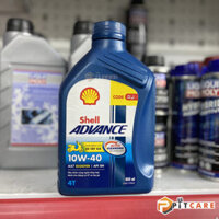 Nhớt Xe Ga Shell Advance AX7 Scooter 10W-40 800ml