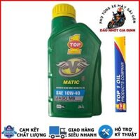 Nhớt xe ga TOP1 Matic 10W40 800ML nhập khẩu Indonesia