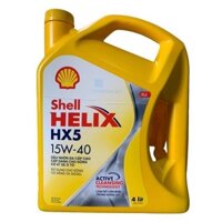 Nhớt Xe Hơi Cao Cấp Shell Helix HX5 4L - CÔNG NGHỆ GỐC KHOÁNG CAO CẤP