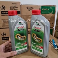 Nhớt Xe Máy CASTROL ACTIV 4T 20W-40 Loại 1 Lít Giá Tốt Dầu Nhớt Xe Số