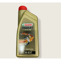 Nhớt Xe Máy CASTROL POWER 1 RACING 5W-40 Chai 1LIT