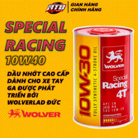 Nhớt Xe Máy Ga Wolver Special Racing 4T 10W-30 SN 0.8L ( Fully Synthetic )