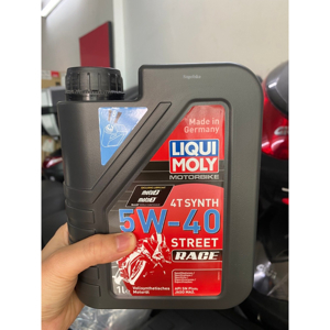 Nhớt xe máy motorbike 4T synth 5W40 race Liqui moly 2592 1000ml