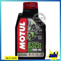 Nhớt xe máy Motul 3100 Gold 10W40 0.8 lít cho xe số xe côn tay Wave Sirius Winner Exciter...